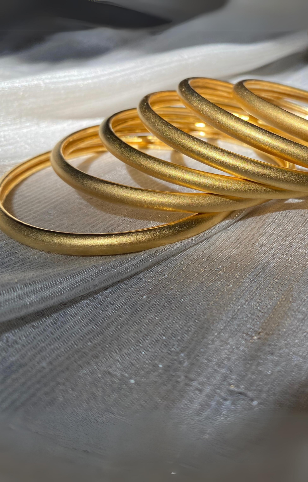 Gold bangles