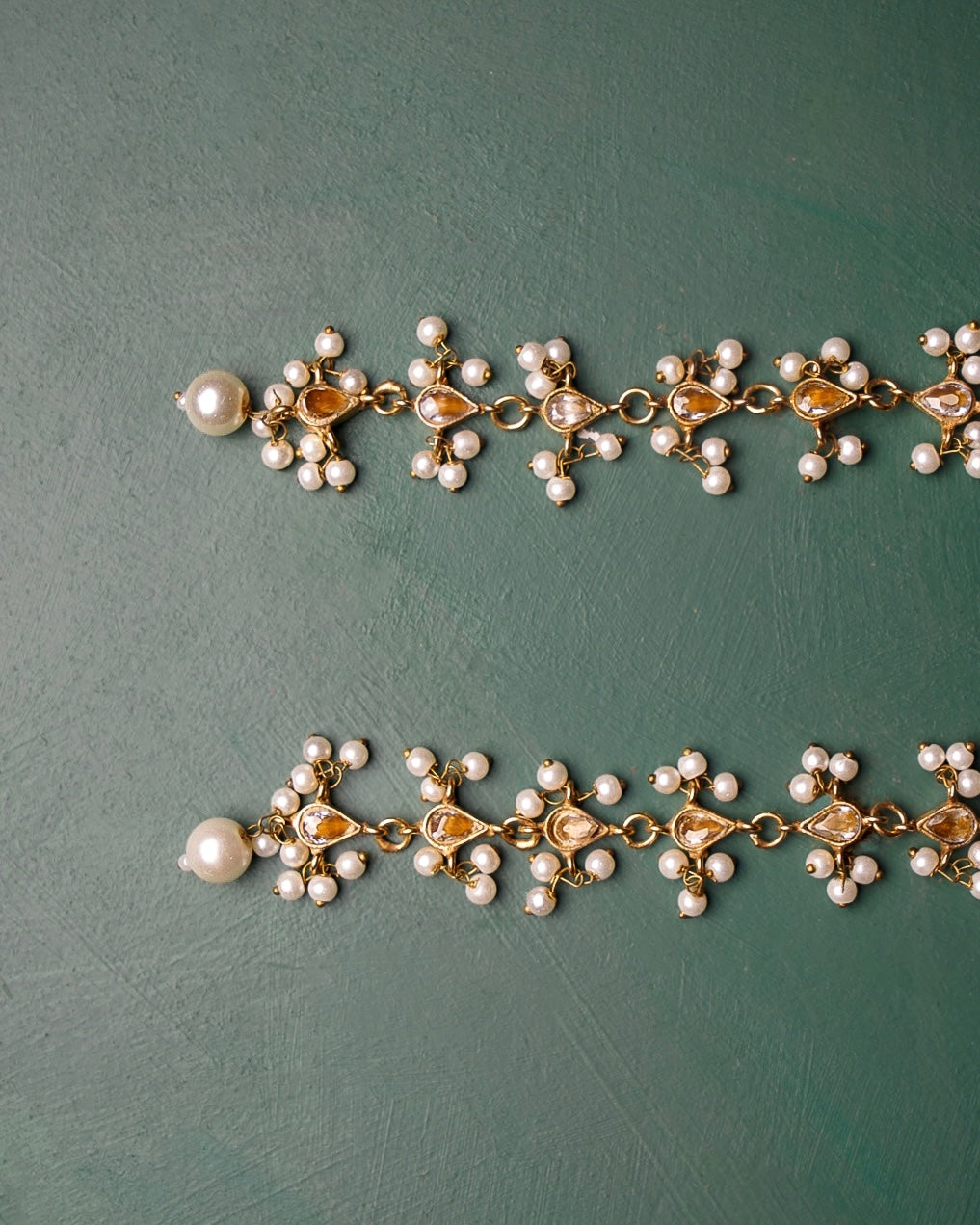 Jahanara: The Headband Earrings