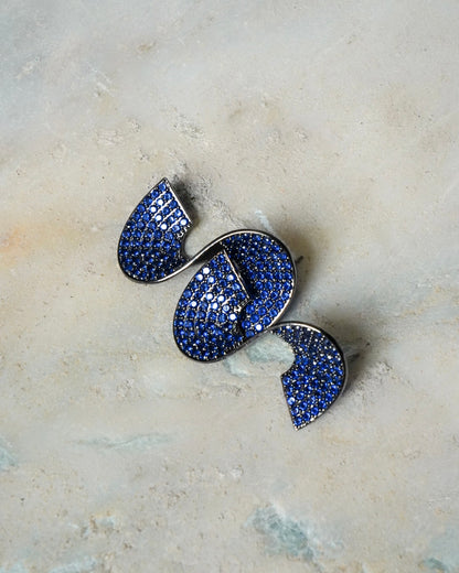 Blue Wave Earrings