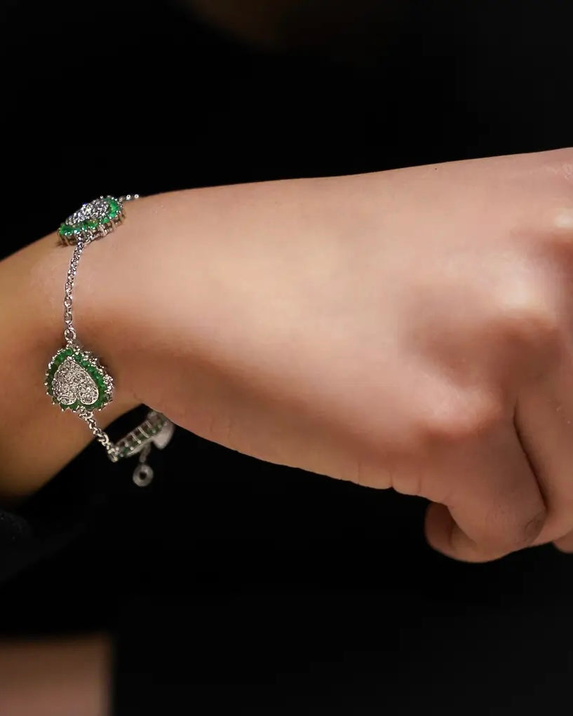 Habibti Emerald Bracelet