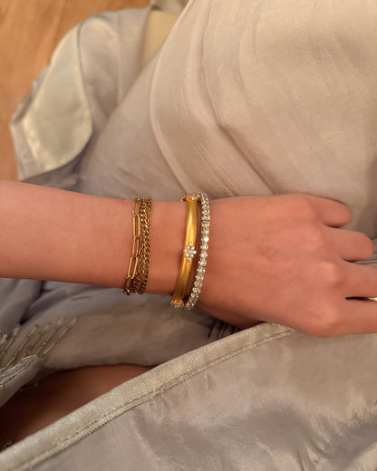 Ganga Cuff (Sterling Silver)