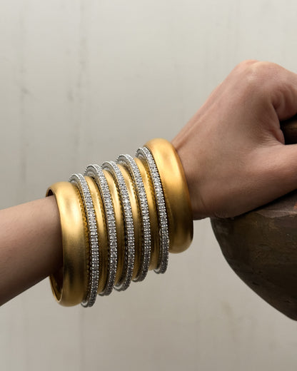 Silver Zircon Churris