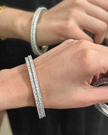 Silver Zircon Churris