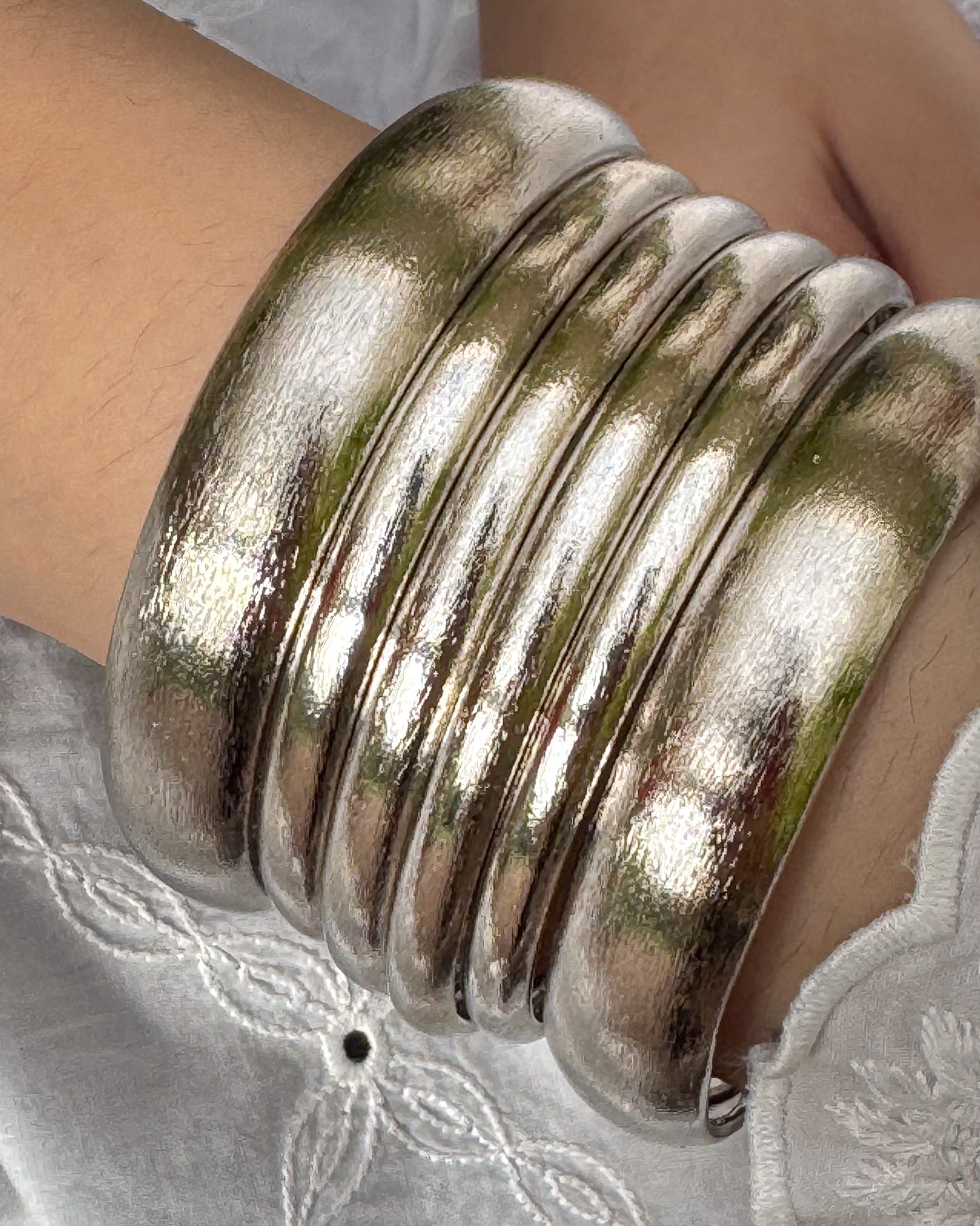 Cleopatra Silver Set