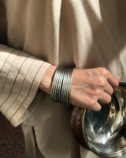 Zari Silver Churris