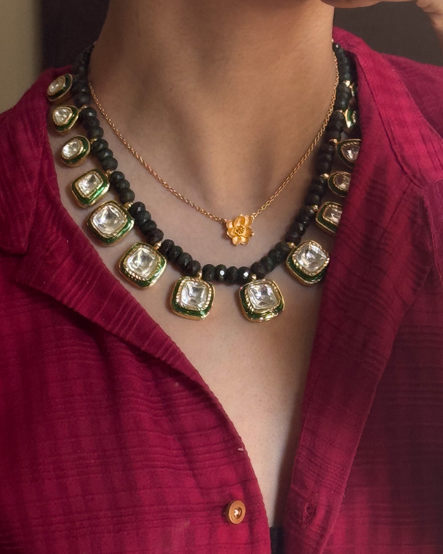 Neelofer Necklace (Sterling Silver)