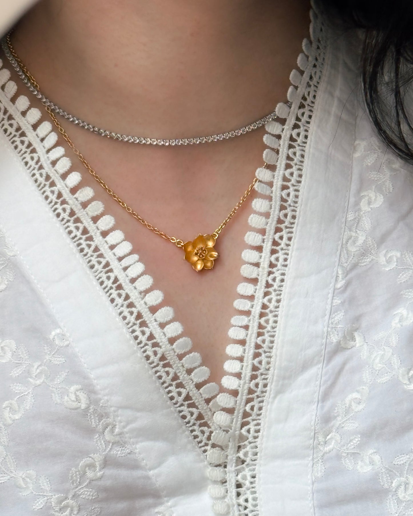 Neelofer Necklace (Sterling Silver)