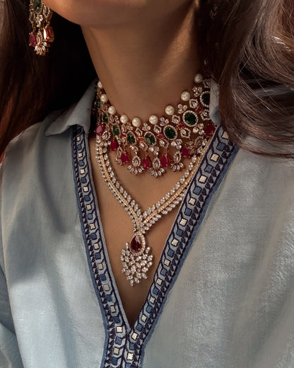 Uzma Set (Sterling Silver)