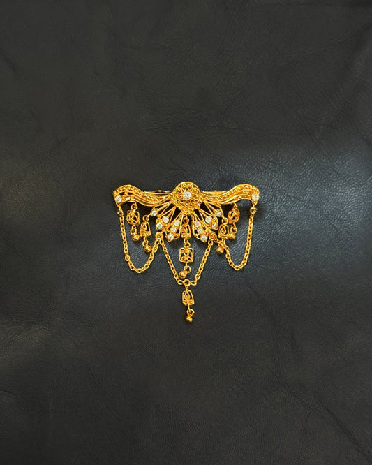 Half Jhoomar Hairpin (Sterling Silver)